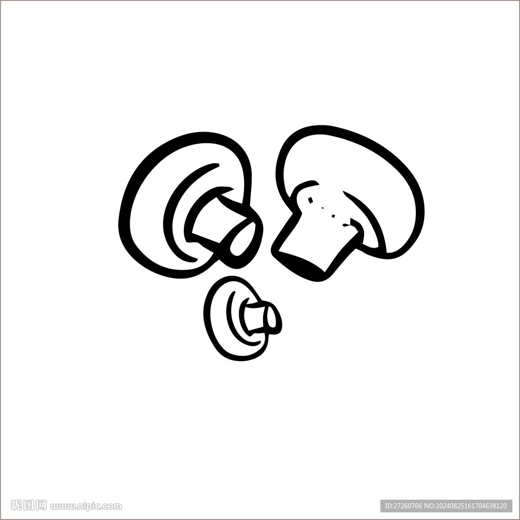蘑菇線(xiàn)描