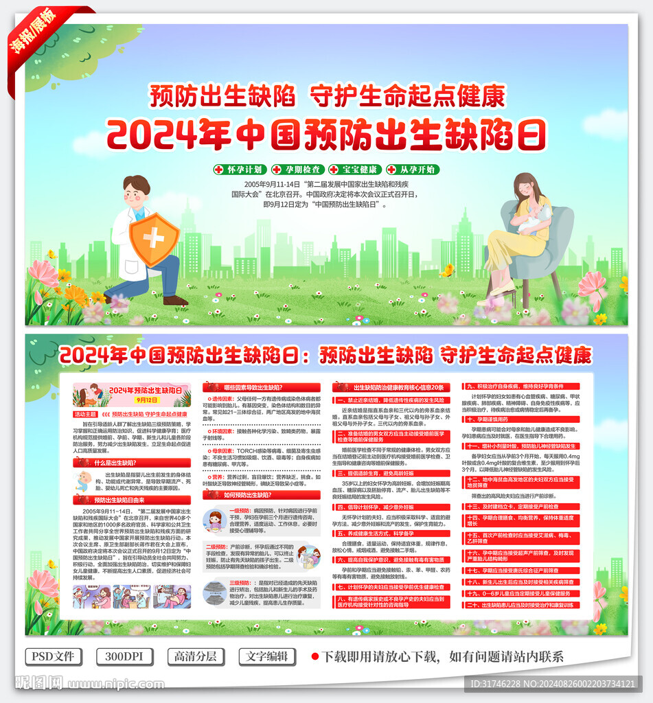 2024中國預(yù)防出生缺陷日