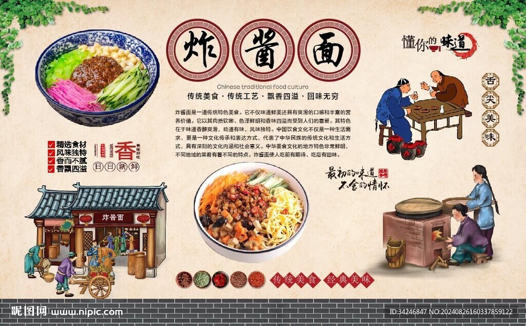 炸醬面 
