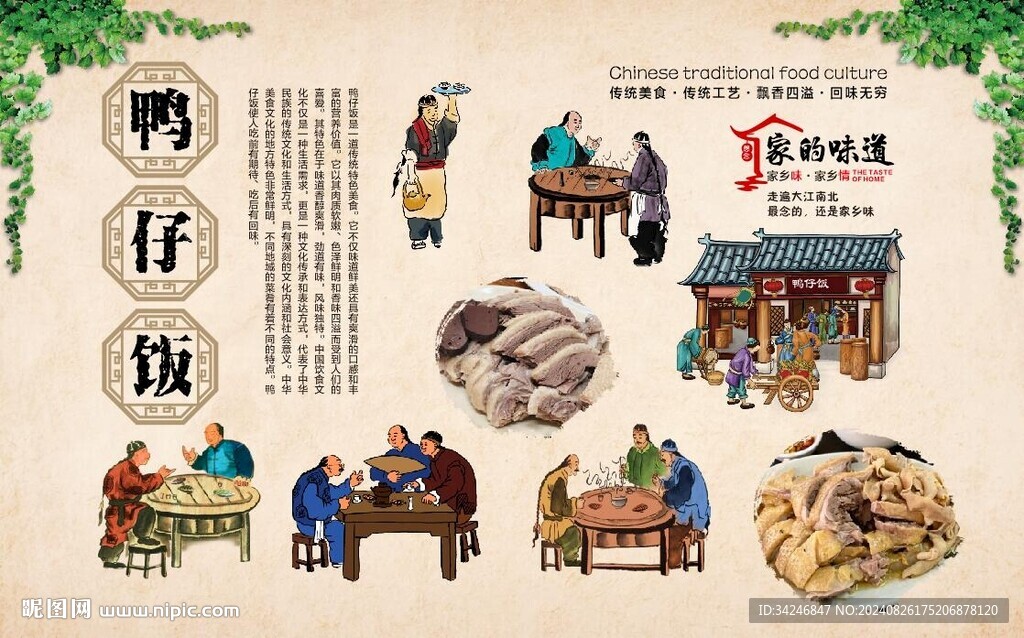 鴨仔飯 