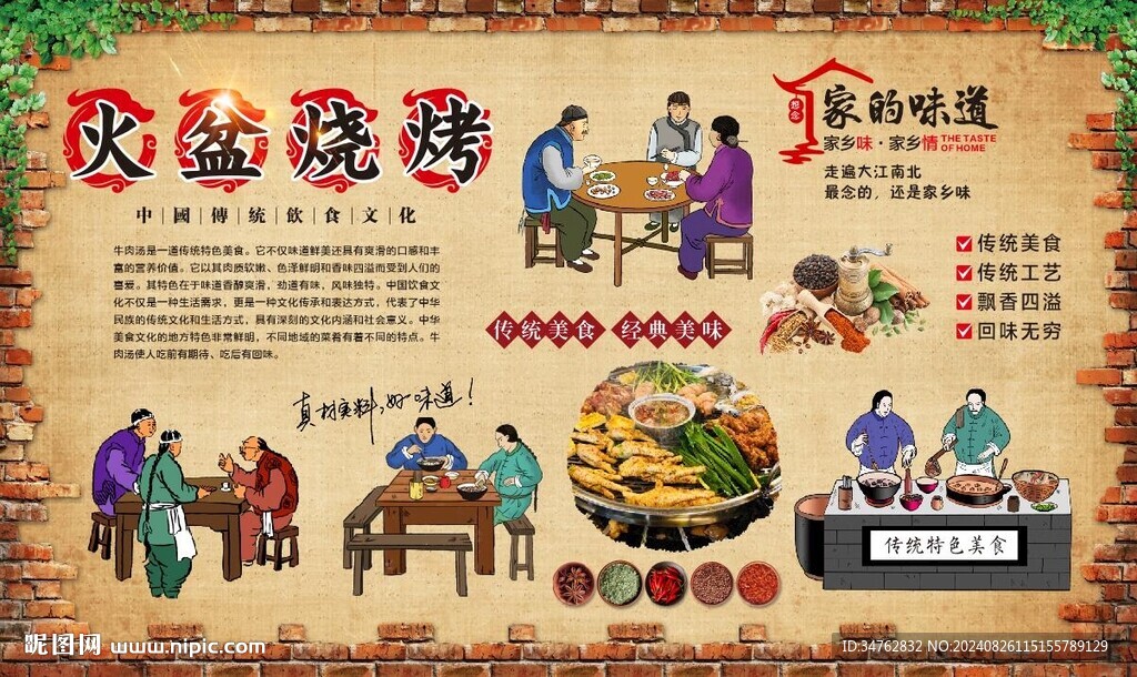 火盆燒烤 
