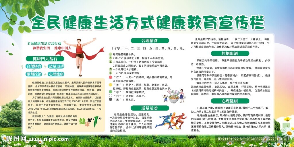全民健康生活方式