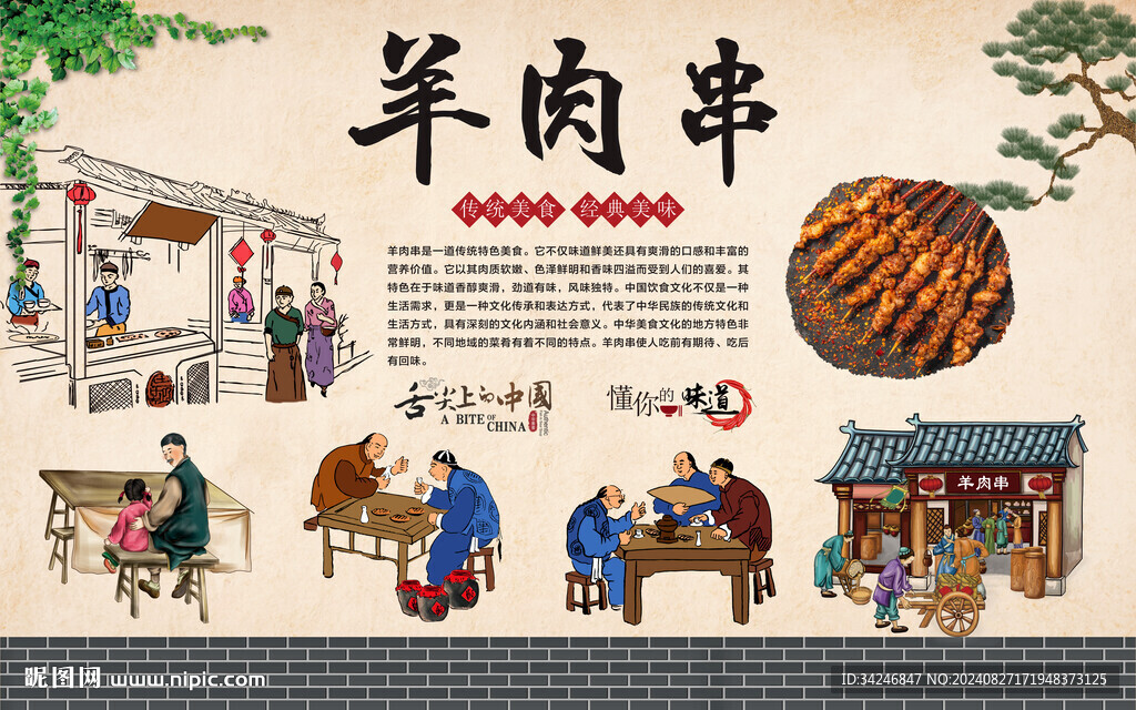 羊肉串