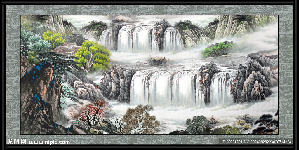 國(guó)畫(huà)裝飾畫(huà) 