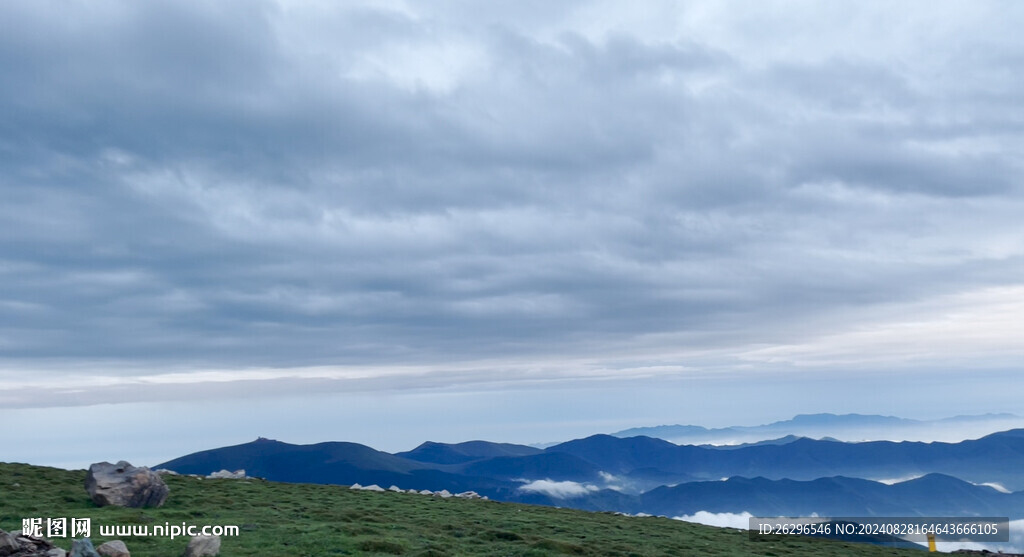 五臺山觀云海