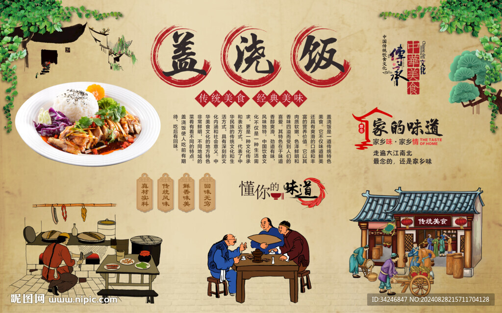 蓋澆飯 