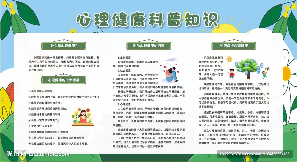 心理健康科普知識(shí)宣傳