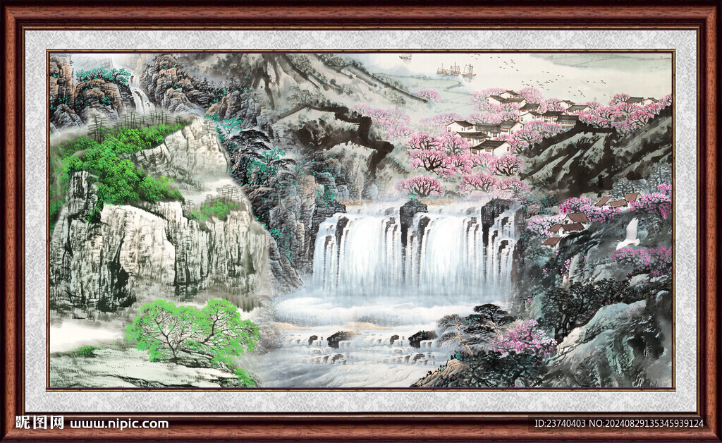 山水風(fēng)景畫 