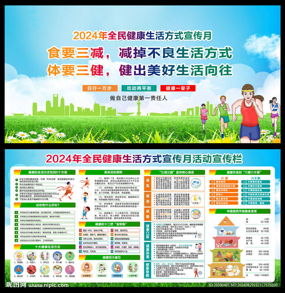 2024全民健康生活方式宣傳月