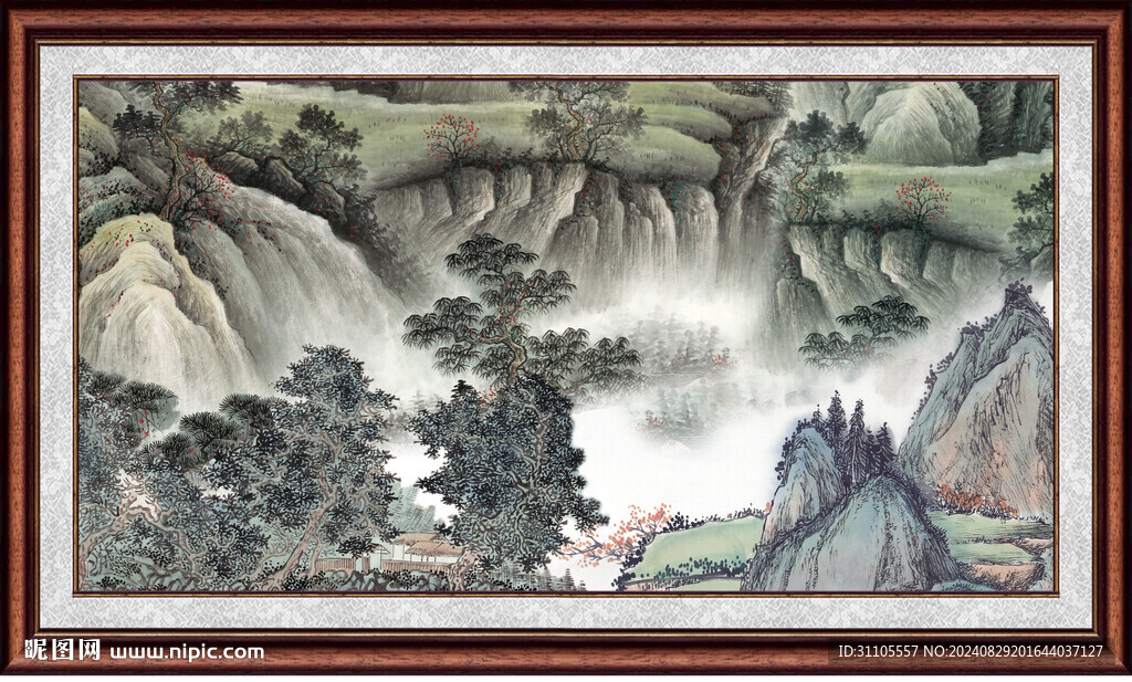 風(fēng)景國畫 