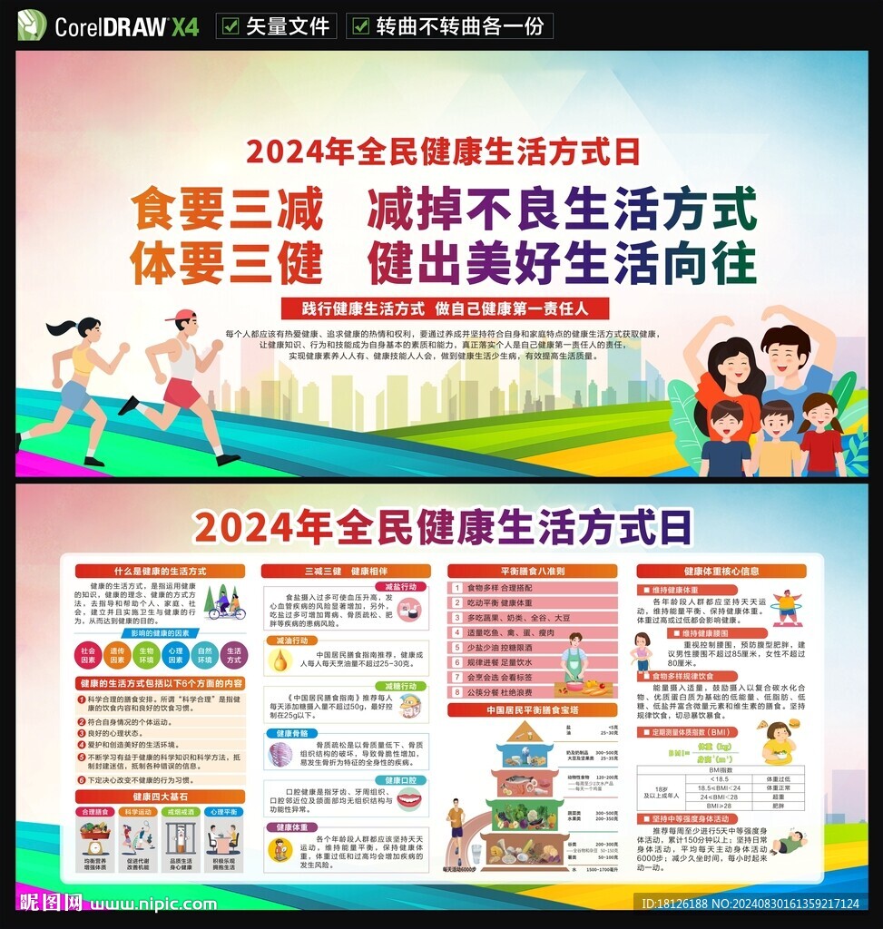 健康生活方式日