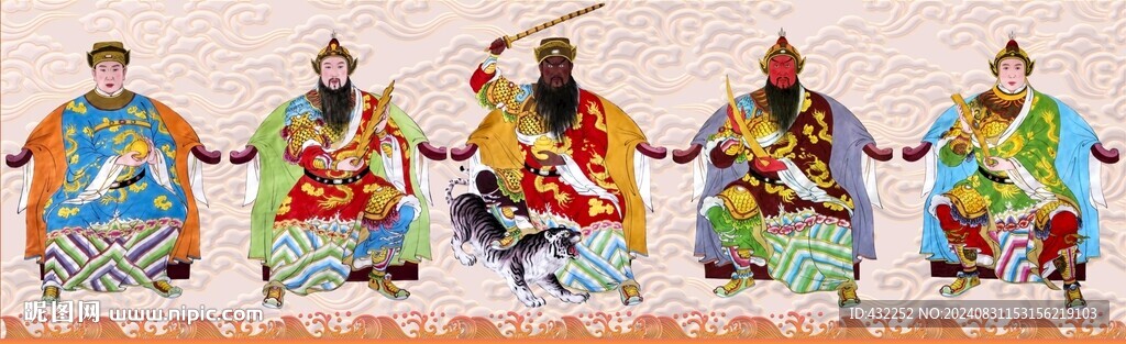 財(cái)神五路財(cái)神