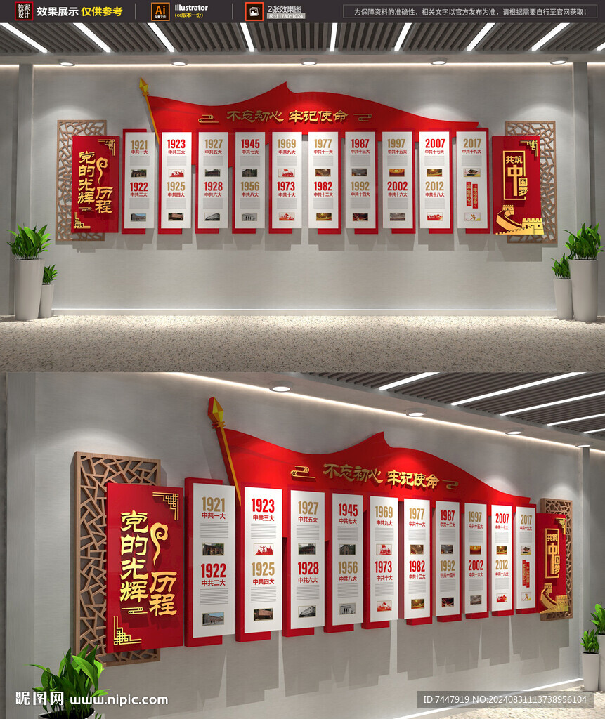 黨歷程版面