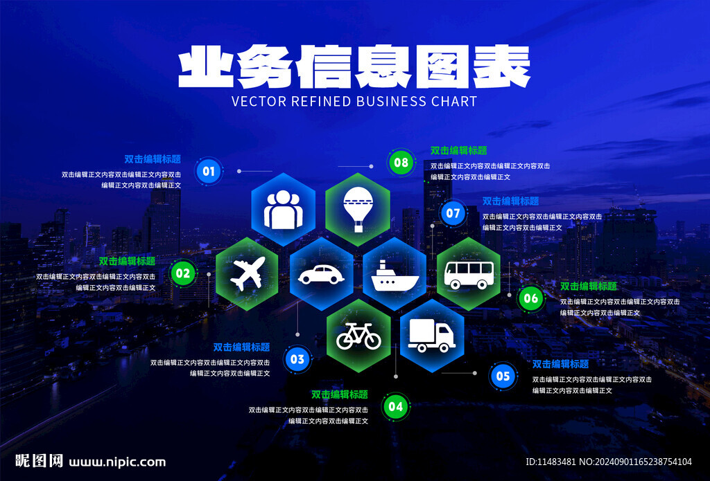 公司信息分布業(yè)務(wù)圖表