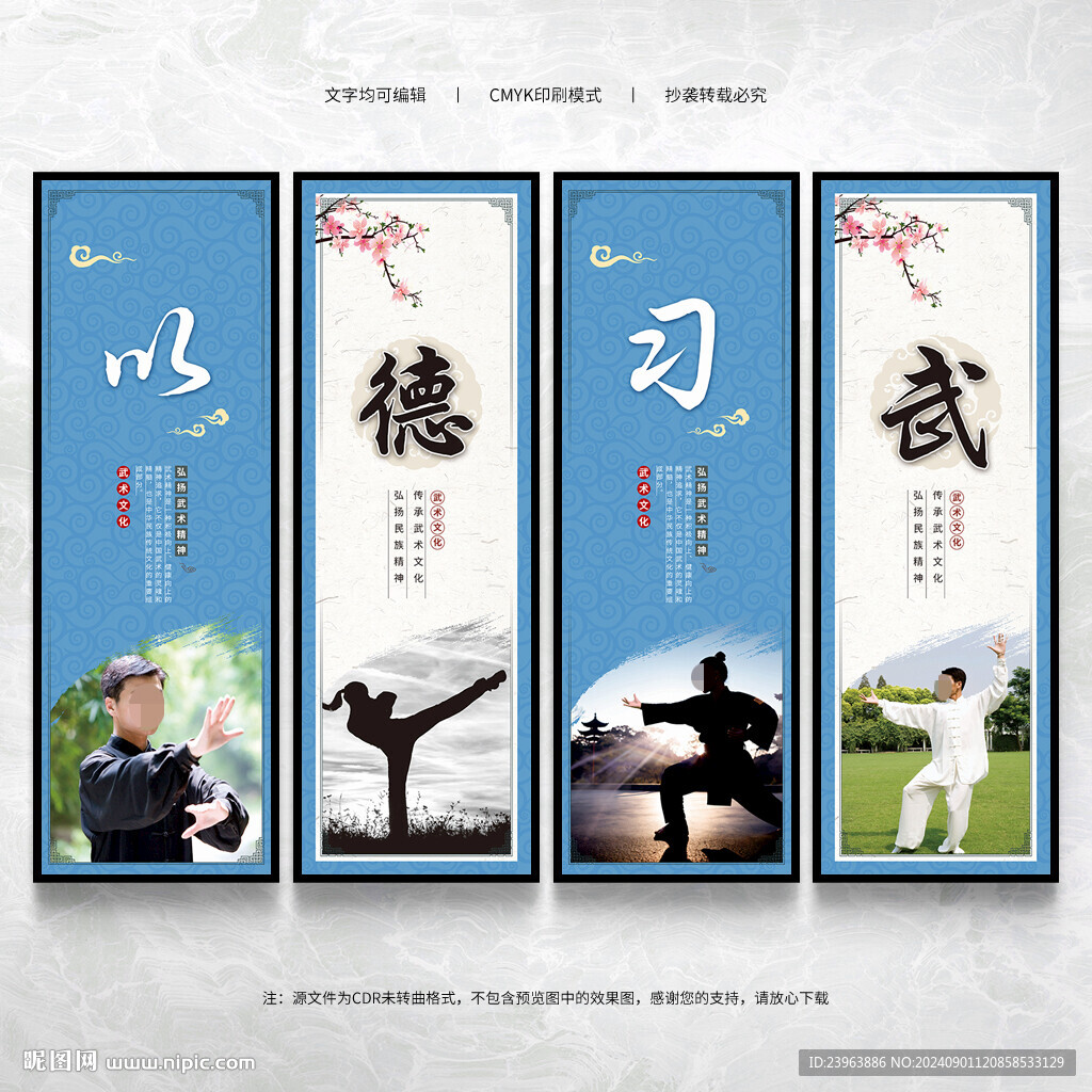 武術(shù)文化展板