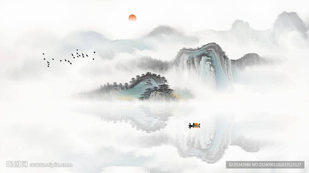 意境山水畫