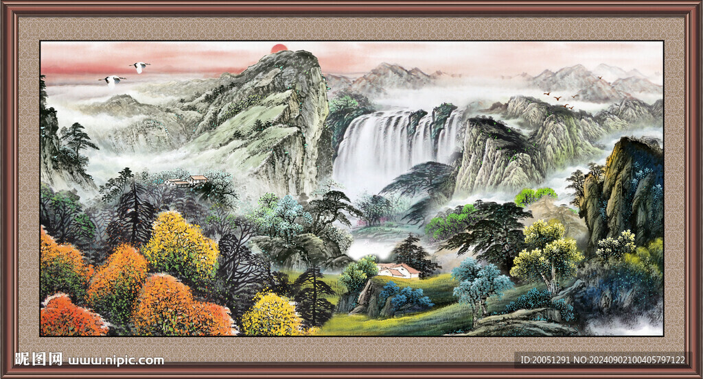 風(fēng)景國畫 