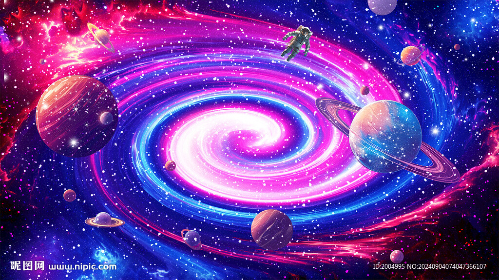 星空絢麗宇宙太空星球