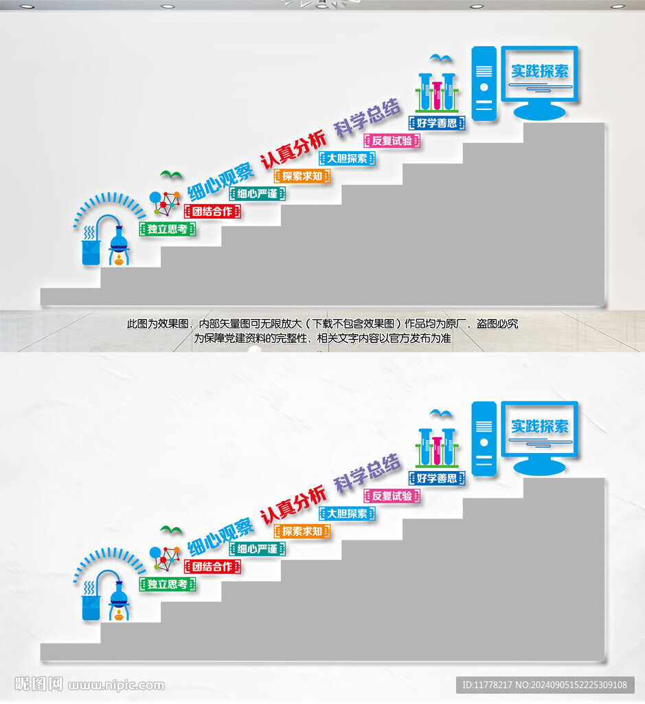 科技化學文化墻
