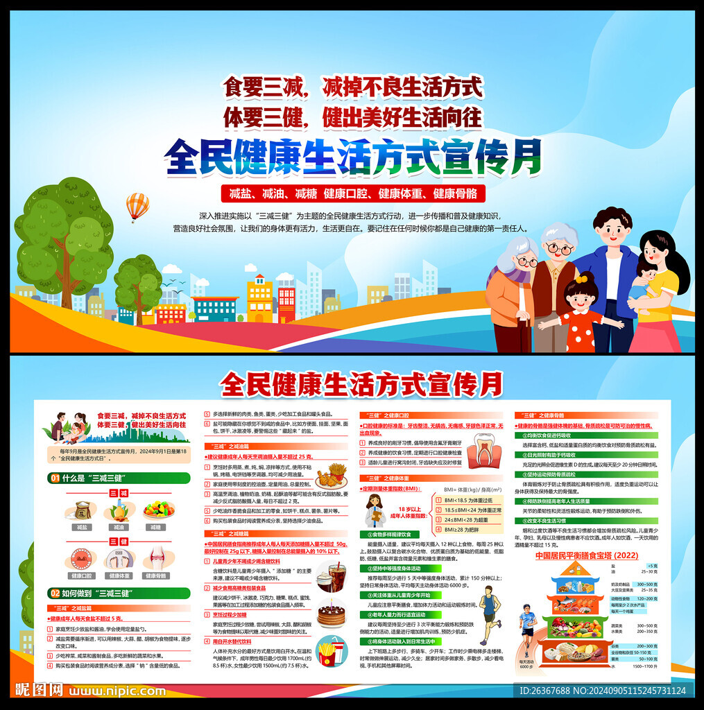 全民健康生活方式日