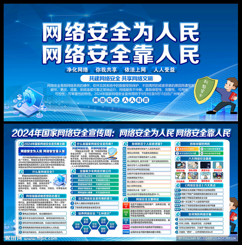2024年網絡安全周展板