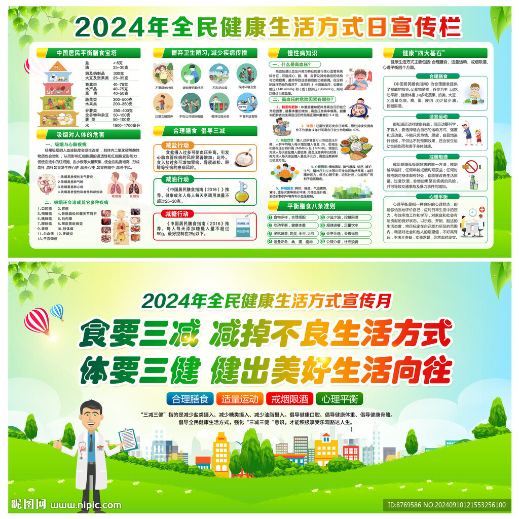 健康生活方式宣傳月