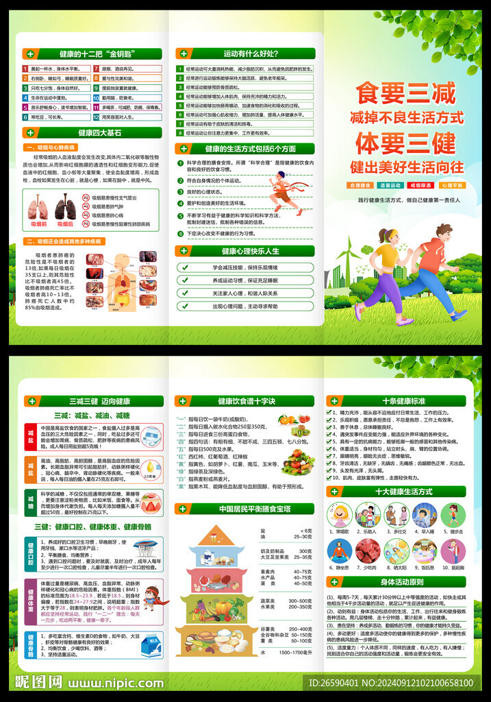 2024全民健康生活方式月折頁