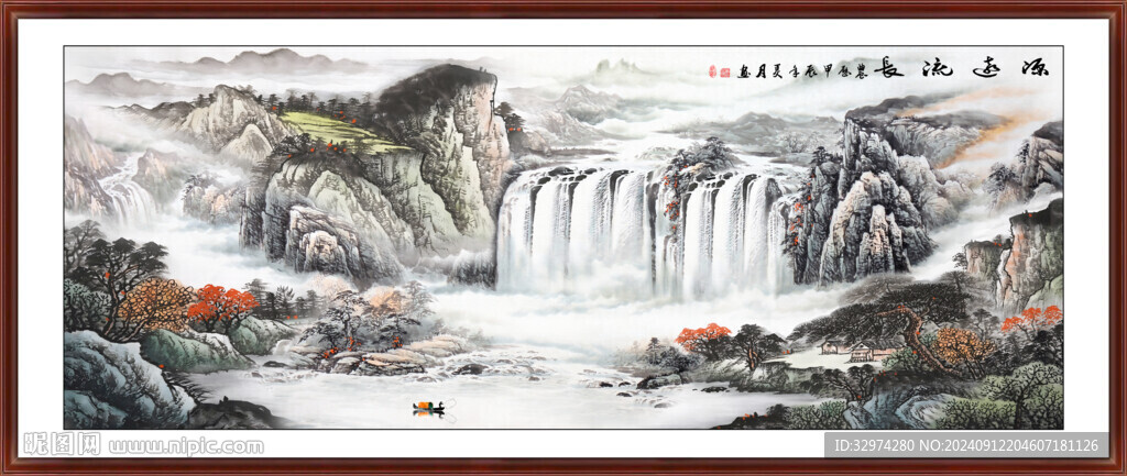 風(fēng)景國畫山水畫