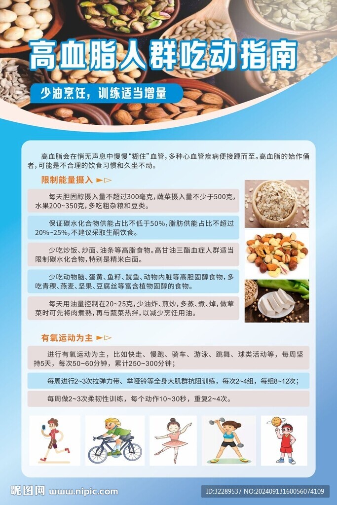 高血脂人群吃動指南
