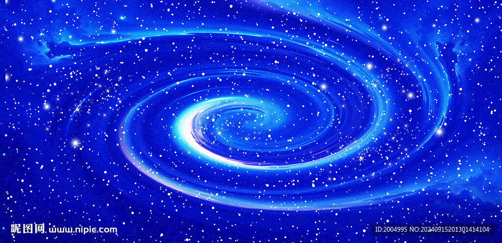 藍色旋渦星空吊頂