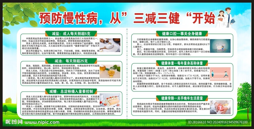 三減三健知識宣傳欄
