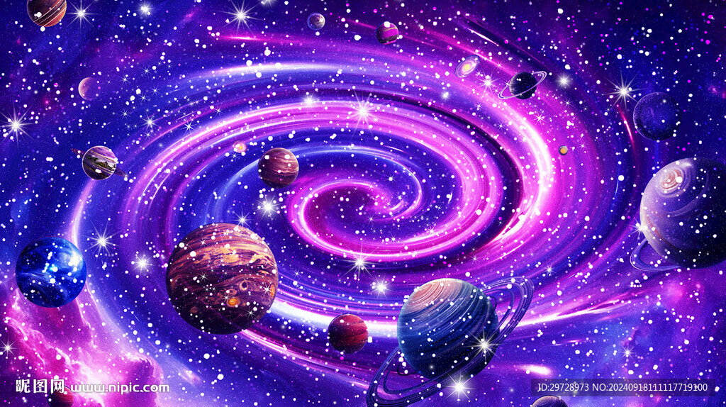 星空星球宇宙太空