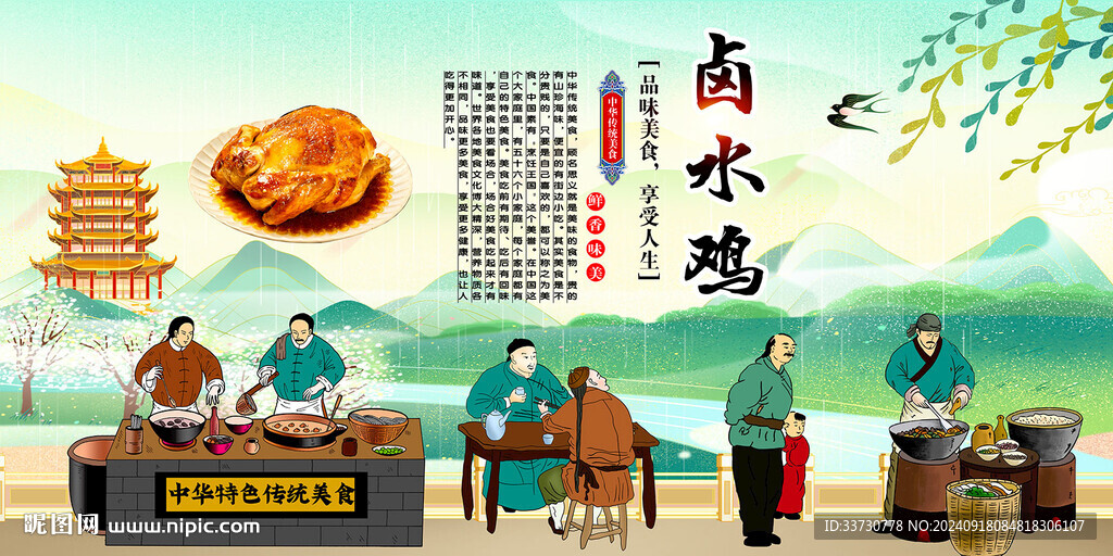 鹵水雞