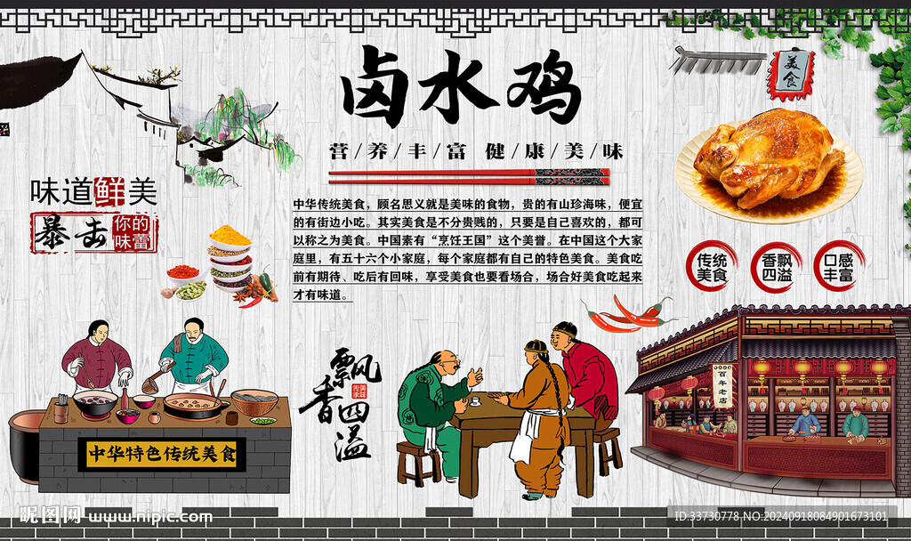 鹵水雞