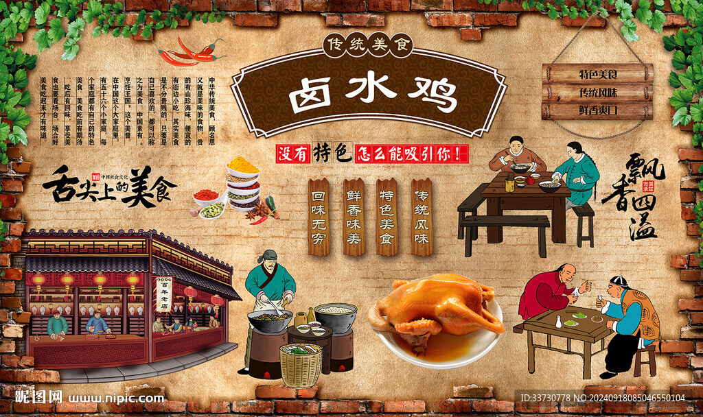 鹵水雞