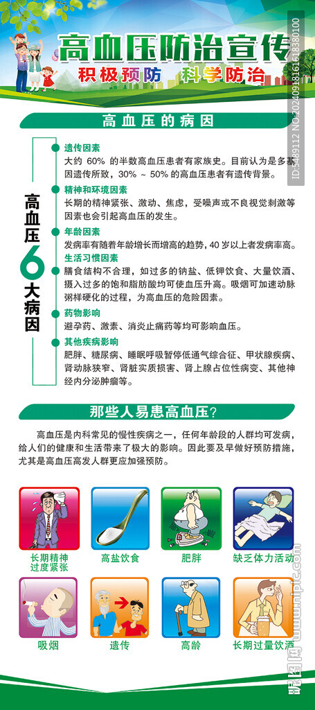 高血壓展架