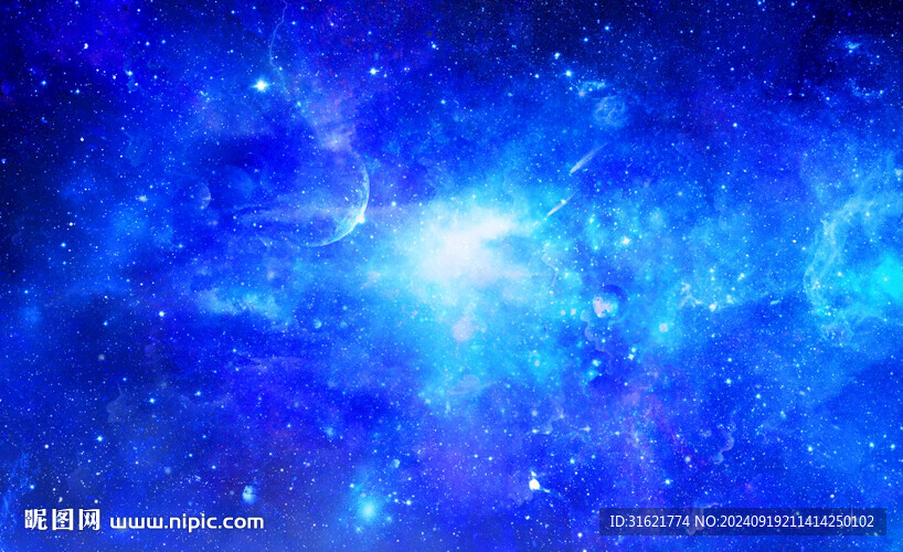 星空壁畫 藍色星空軟膜天花