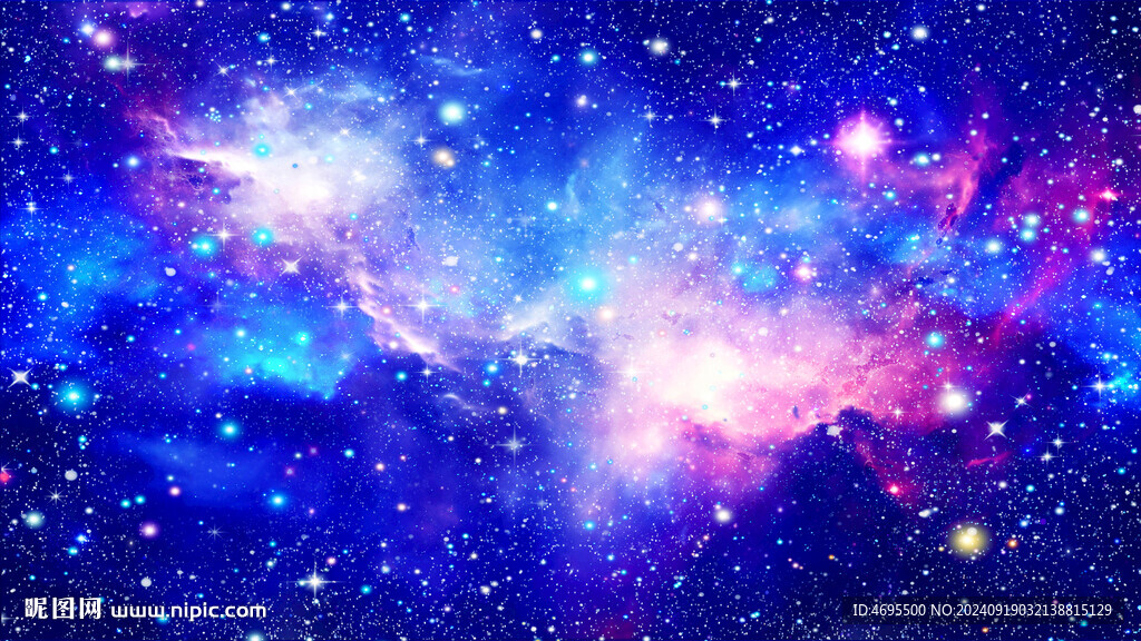 唯美星空背景