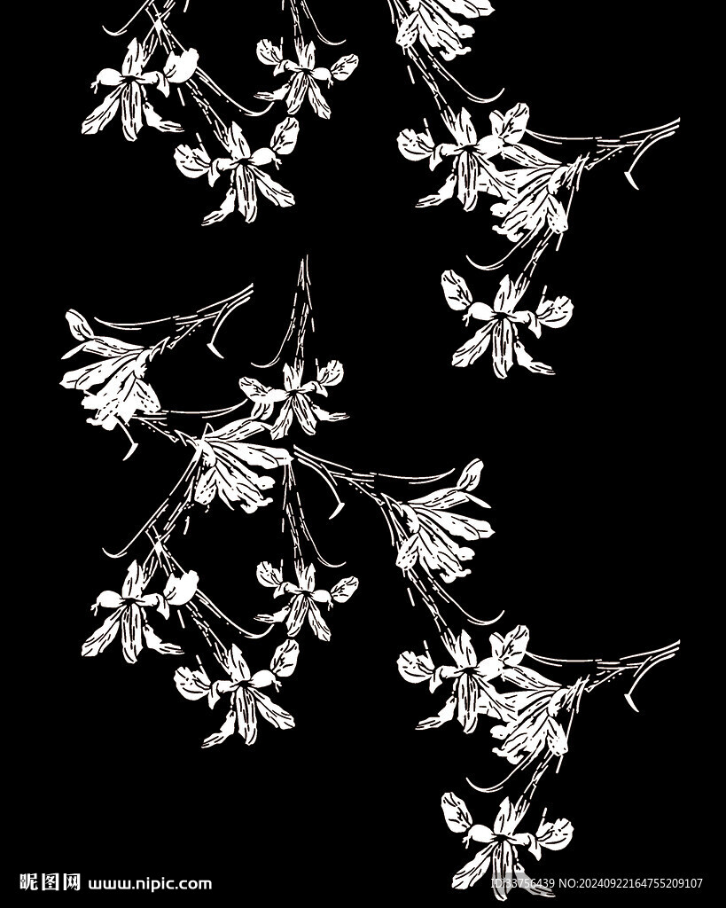 黑白花