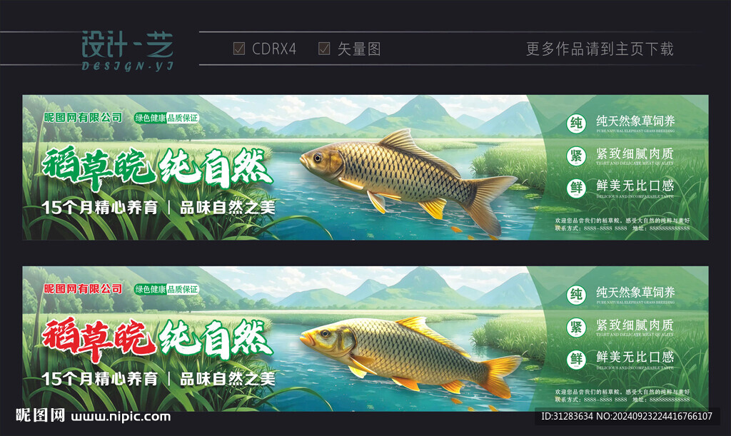 稻草魚海報