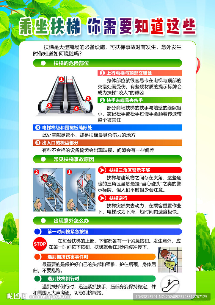 扶梯安全
