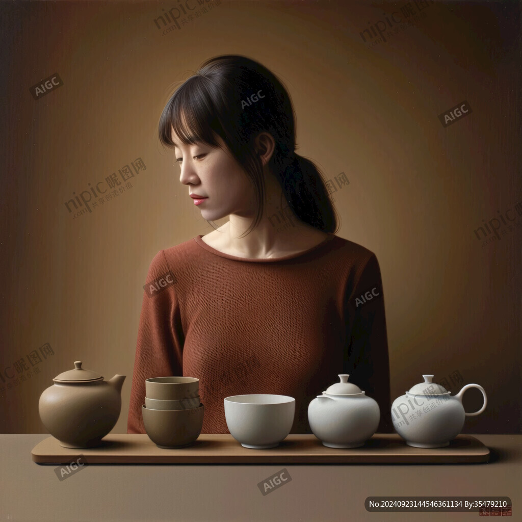 茶杯藝術(shù)照