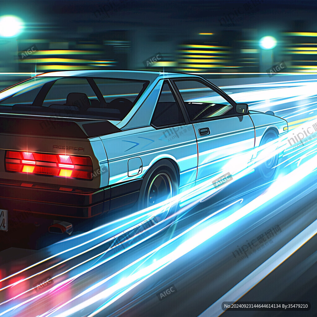 絢麗線條汽車