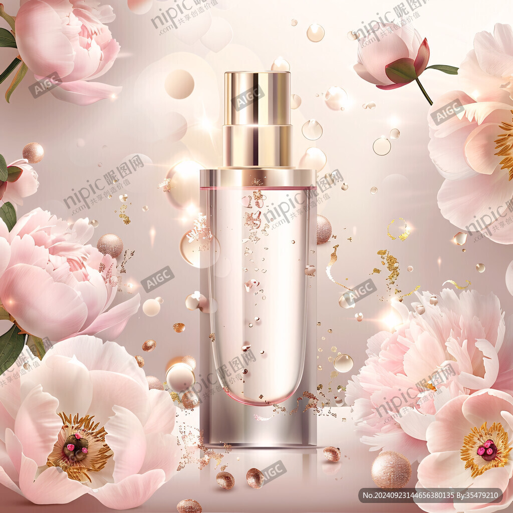 化妝品包裝桃花櫻花