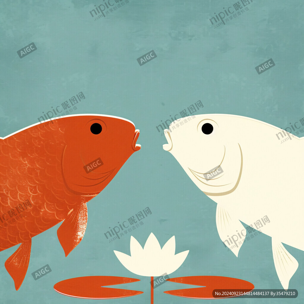 魚繪本插畫