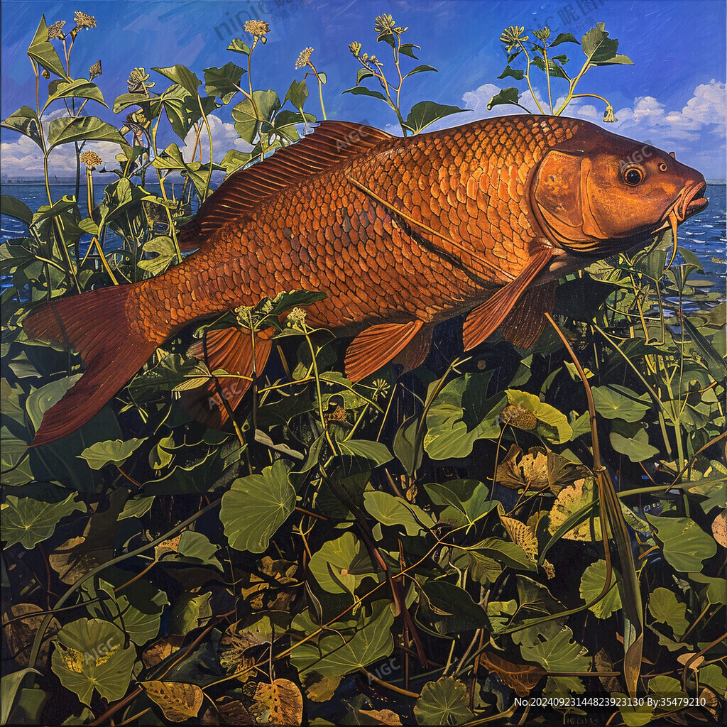 黃河鯉魚圖