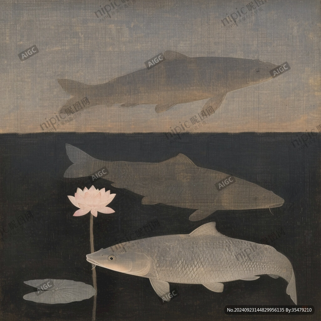 魚繪本插畫