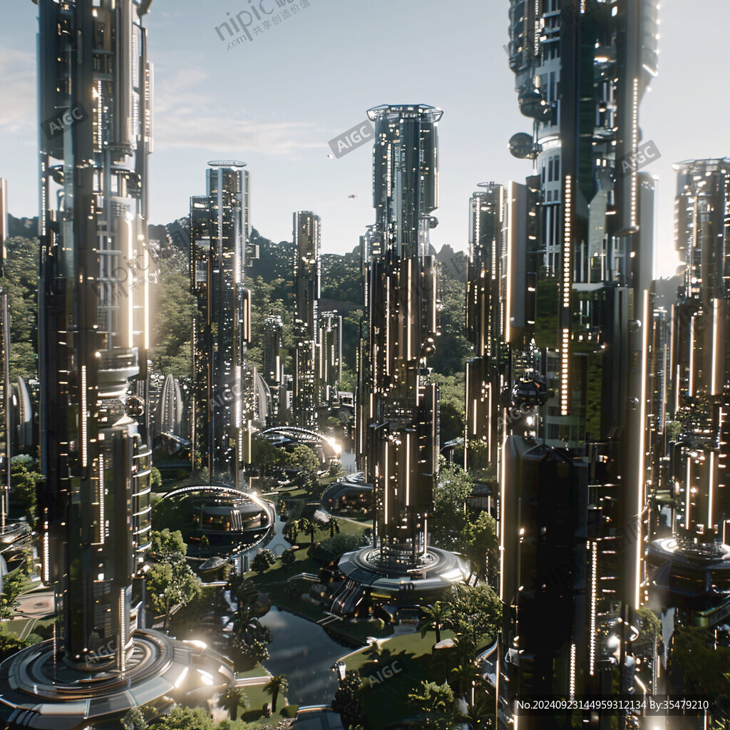 智造未來城市3d城市