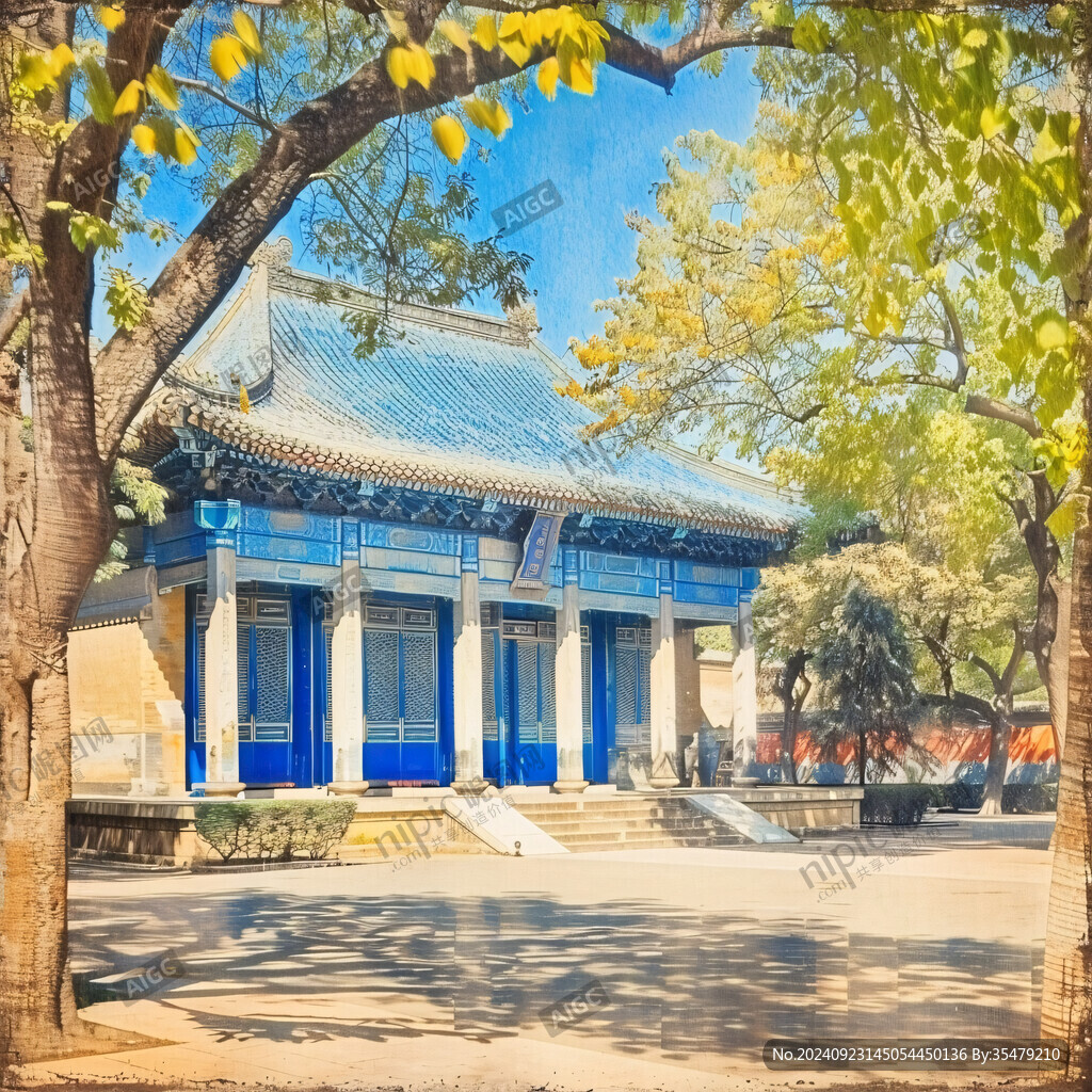 清華園工字殿