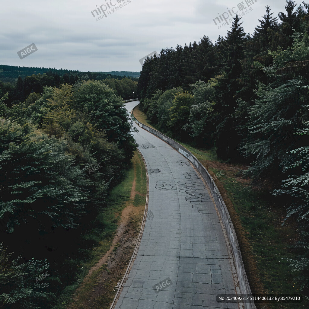 山林樹木道路交通